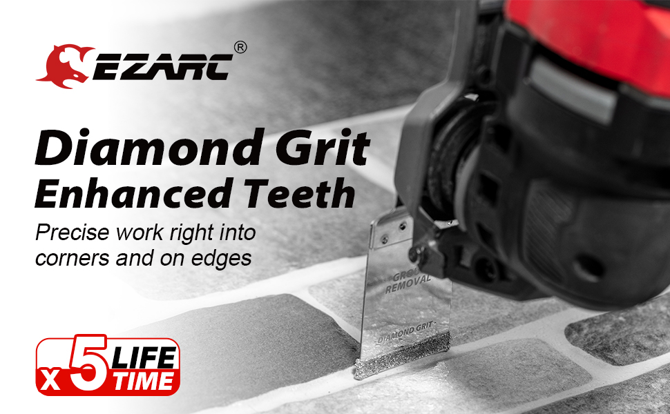 Diamond Oscillating Blade Flush Cutting Oscillating Multi Tool Saw Blades Grout Removal