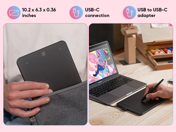 deco mini7 v2 drawing tablet