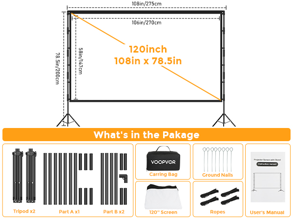 Outdoor Projector Screen