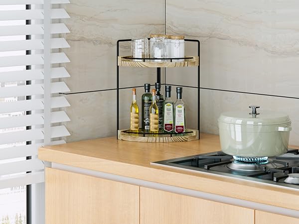 corner bathroom counter organizer
