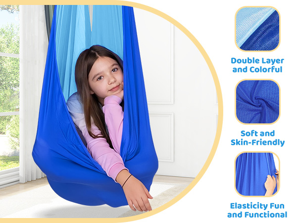 swing stand with sensory swing