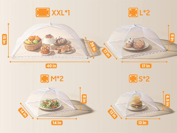 Food Covers for Outside