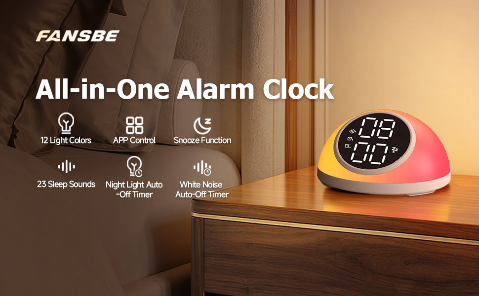 alarm clocks for bedrooms