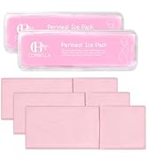 Perineal Ice Packs for Postpartum Recovery, Reusable Hot & Cold Postpartum Ice Packs, 2 Gel Ice P...