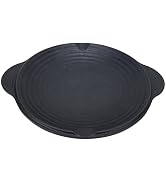Nonstick Grill Pan, Multifunctional Aluminum Round Griddle Pan Skillet Pancake Griddle Grilling P...