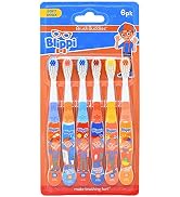 Brush Buddies Blippi Kids Toothbrushes, Manual Toothbrushes for Kids, Toothbrush for Toddlers 2-4...