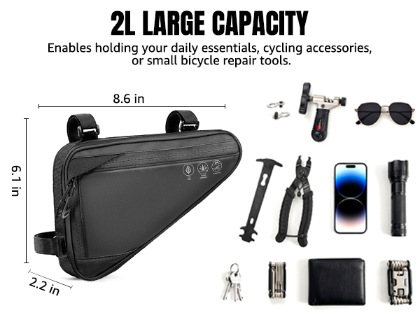 bike frame bag