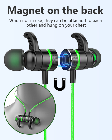 Gaming Earphones with Dual Audio Drivers