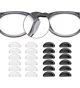 SMARTTOP Adhesive Nose Pad, 12 Pairs Eyeglass Nose Pads Stick On Silicone Anti-Slip for Glasses S...
