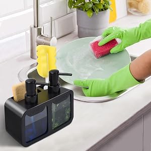 dispensador de detergente para cocina