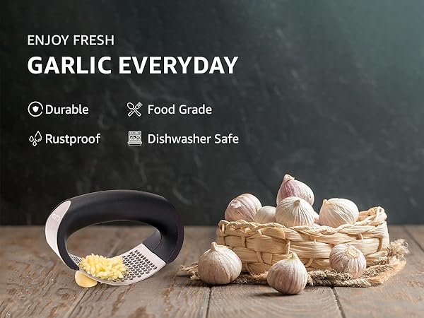 Garlic Presser and Chopper