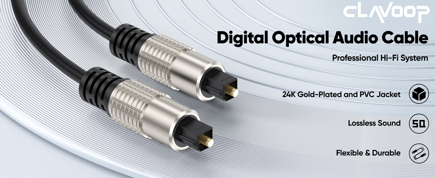 digital optical audio cable