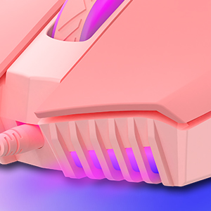 pink computer keyboard & mouse combos