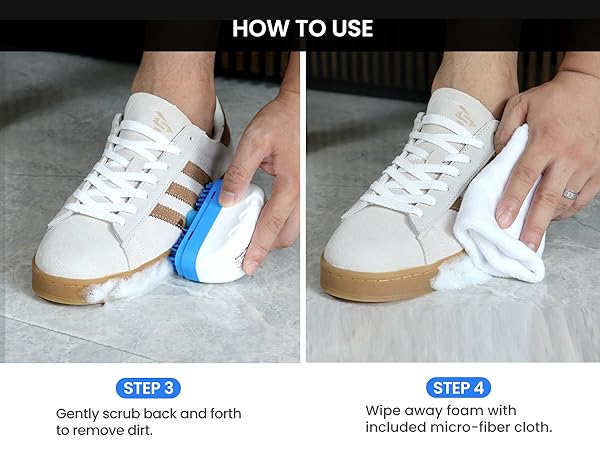 Simple Life Shoe Cleaner - How to use