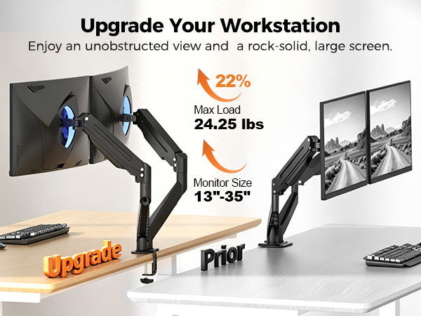 monitor arms for 2 monitors
