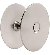 Siwil Door Knob Cover, 2-5/8" Diameter Solid Steel Deadbolt Cover Plate, Hole Filler Plate for Do...