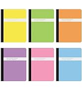 Oxford Poly Composition Notebooks, 6 Pack, College Ruled Paper, 9-3/4 x 7-1/2 Inches, 100 Sheets,...