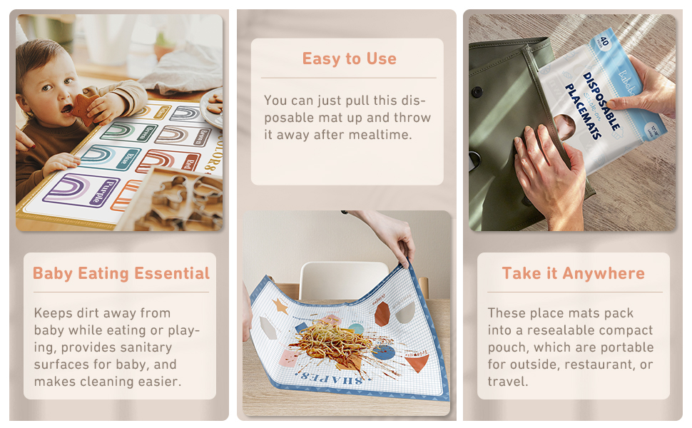 baby placemats for restaurants