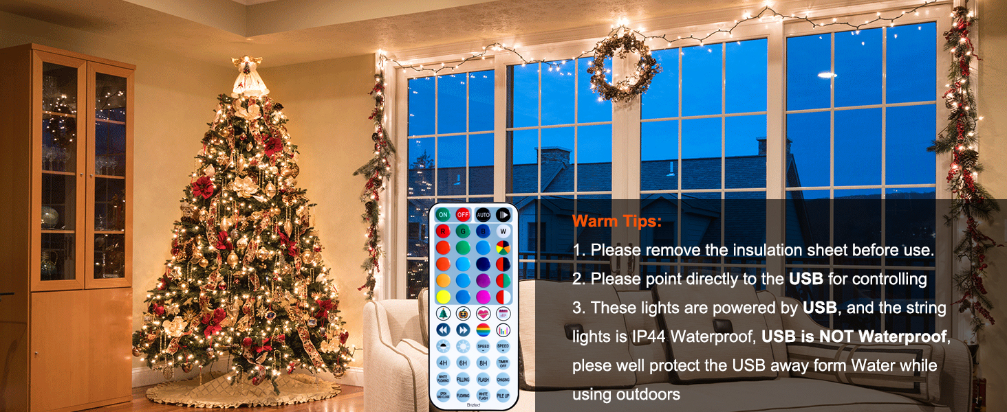 indoor string lights