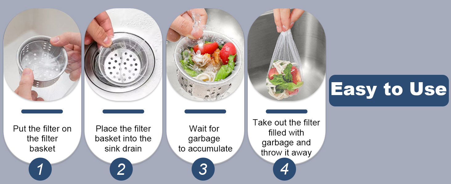 Kitchen Disposable Mesh Sink