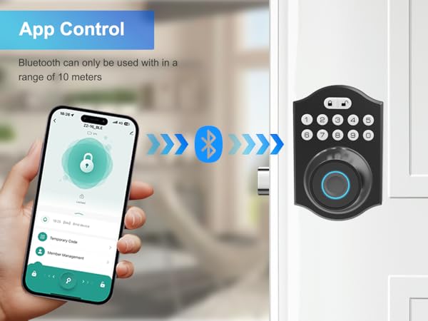 app control door lock