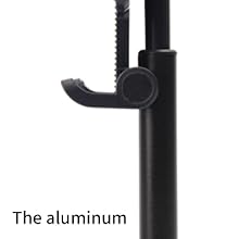 Aluminum stand more steady