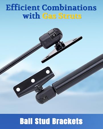 gas strut mounting brackets