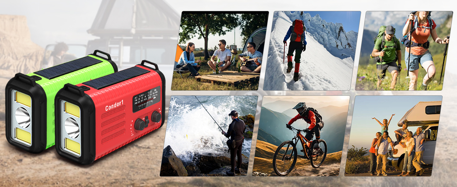 radios portable am fm emergency crank radio hand crank charger