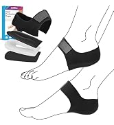 DLMDLM Gel Heel Cushion Support for Plantar Fasciitis, Heel Pads for Foot Pain Relief, Support Sp...