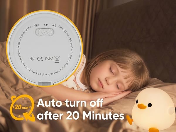 Auto turn off afrer 20 minutes