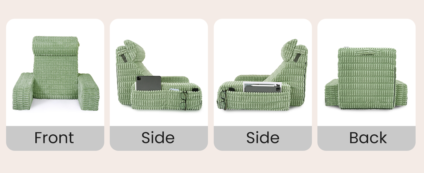 bed pillow for sitting up