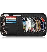 Dntorx CD Visor Holder for Car, Multifunctional DVD CD Case | Storage Car CD Holder for Car with ...