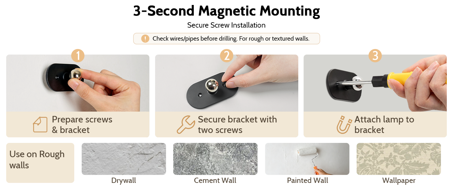 wireless wall lights