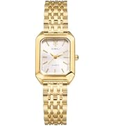 Avaner Women's Bracelet Square Watches: Gold Silver Stainless Steel Strap Analog Quartz Elegant W...