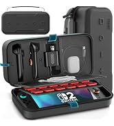 OIVO Carrying Case Compatible with 2025 Nintendo Switch, Portable Switch 2 Travel Carry Case Fit ...