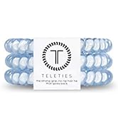 TELETIES - Spiral Hair Coils - Ponytail Holder Hair Ties for Women - Phone Cord Hair Ties - Stron...