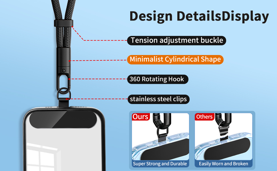 wrist strap for phone case