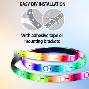 Energizer Smart Indoor 25 Foot RGB+IC LED Light Strip