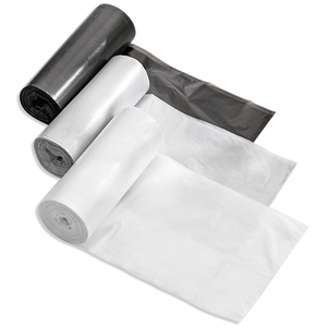3 rolls of trash bags