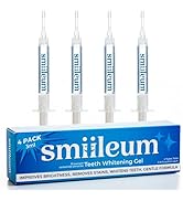 Smiileum Teeth Whitening Gel - Teeth Whitener with 35% Carbamide Peroxide for Custom Trays, 15-Mi...