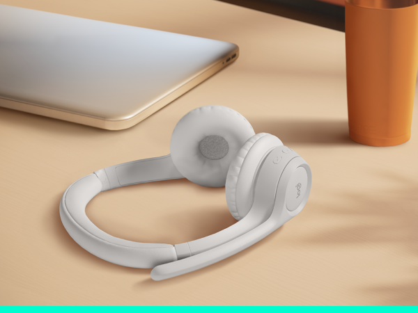 Logitech Zone 300 Wireless Bluetooth Headset With Noise-Canceling Microphone