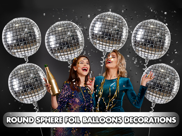 disco balloons