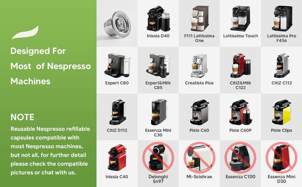 n espresso refill pods