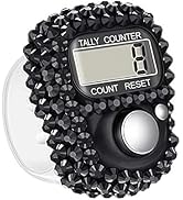 Tustao Electronic Finger Tally Counter Clicker Counter,Convenient Portable Digital Display Tally ...