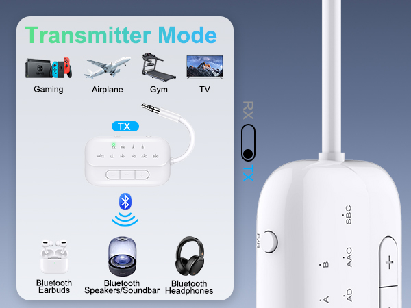 bluetooth airplane adapter