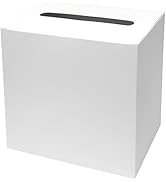 SietDESEO Card Box for Party Diy White Money Box Gift Card Box Holder for Birthday Wedding Baby S...