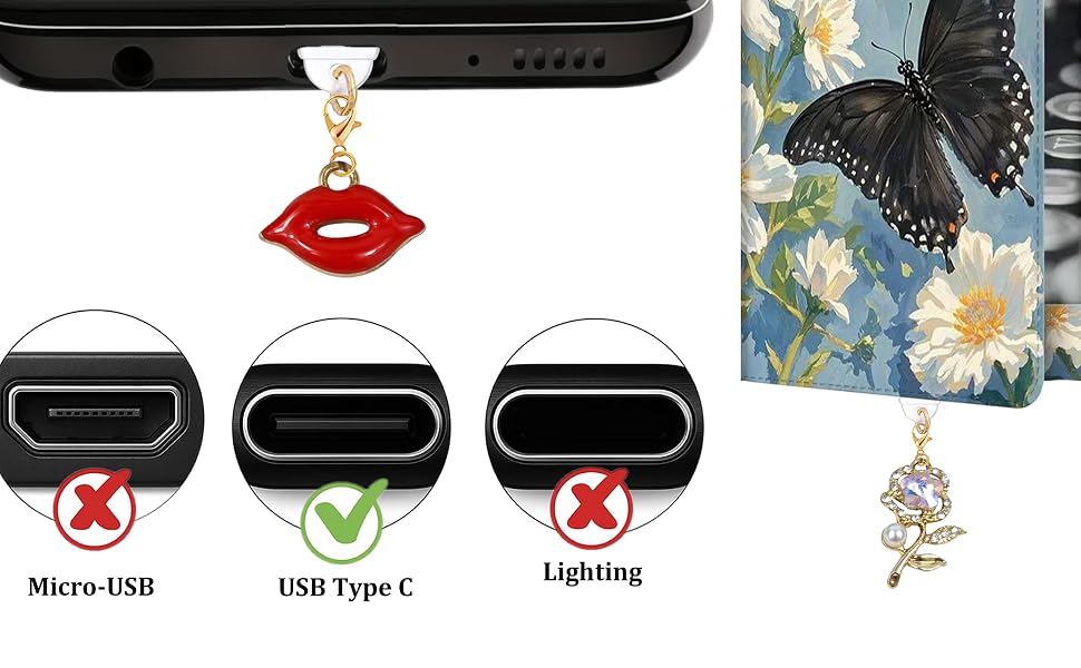 Complete 6-Piece Set – Mix & Match Decorative Charms Anytime