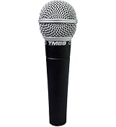 Superlux TM58 Dynamic Vocal Microphone with No Switch, Super-Cardioid Pattern, High SPL Handling,...
