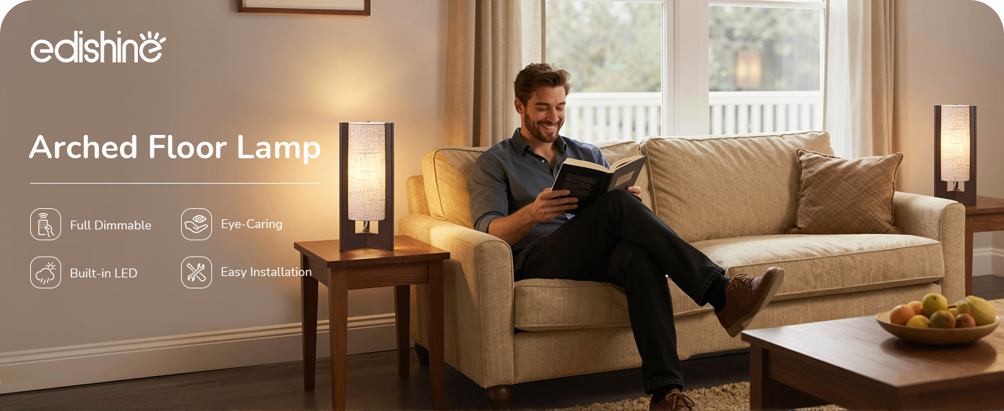 Small Wood Table Lamp