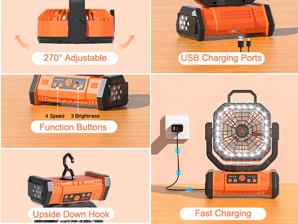 battery fan